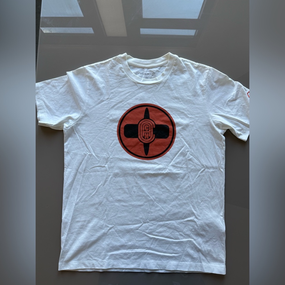 Coach White Tee x Naruto x Michael B Jordan